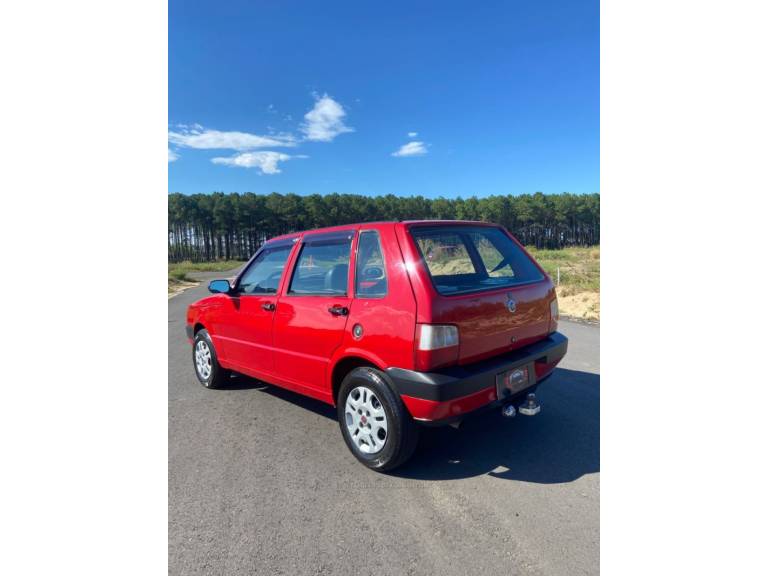 FIAT - UNO - 2008/2008 - Vermelha - R$ 20.500,00